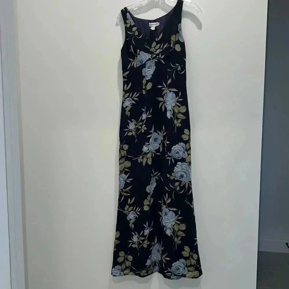 Rampage Floral Sleeveless Maxi Dress​​